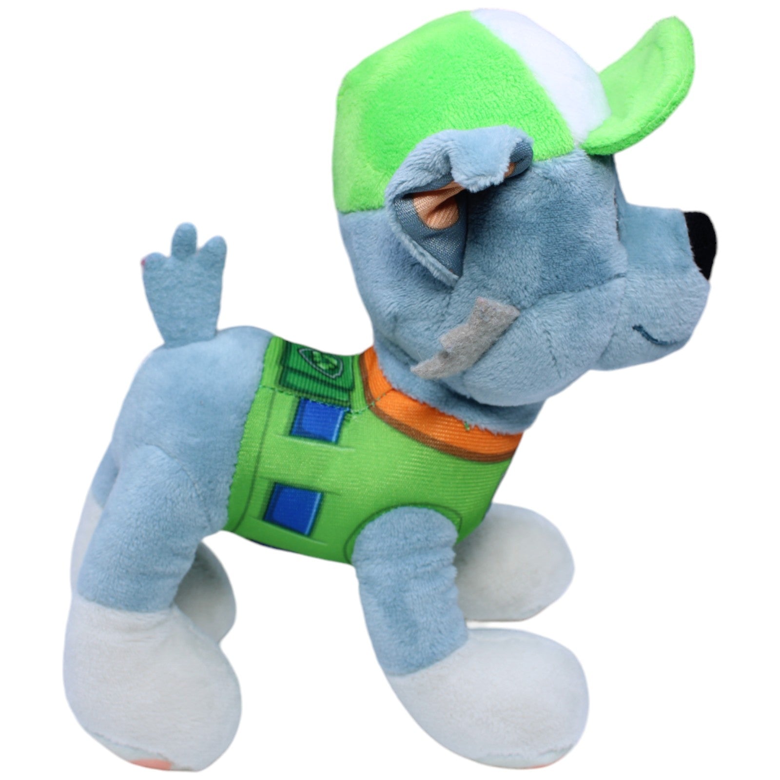 1233906 Unbekannt Rocky aus Paw Patrol, stehend Kuscheltier Kumpel Leo Gebraucht Hund