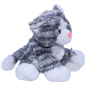 1233928 Besttoy Katzen Baby grau, gestreift Kuscheltier Kumpel Leo Gebraucht Kitten