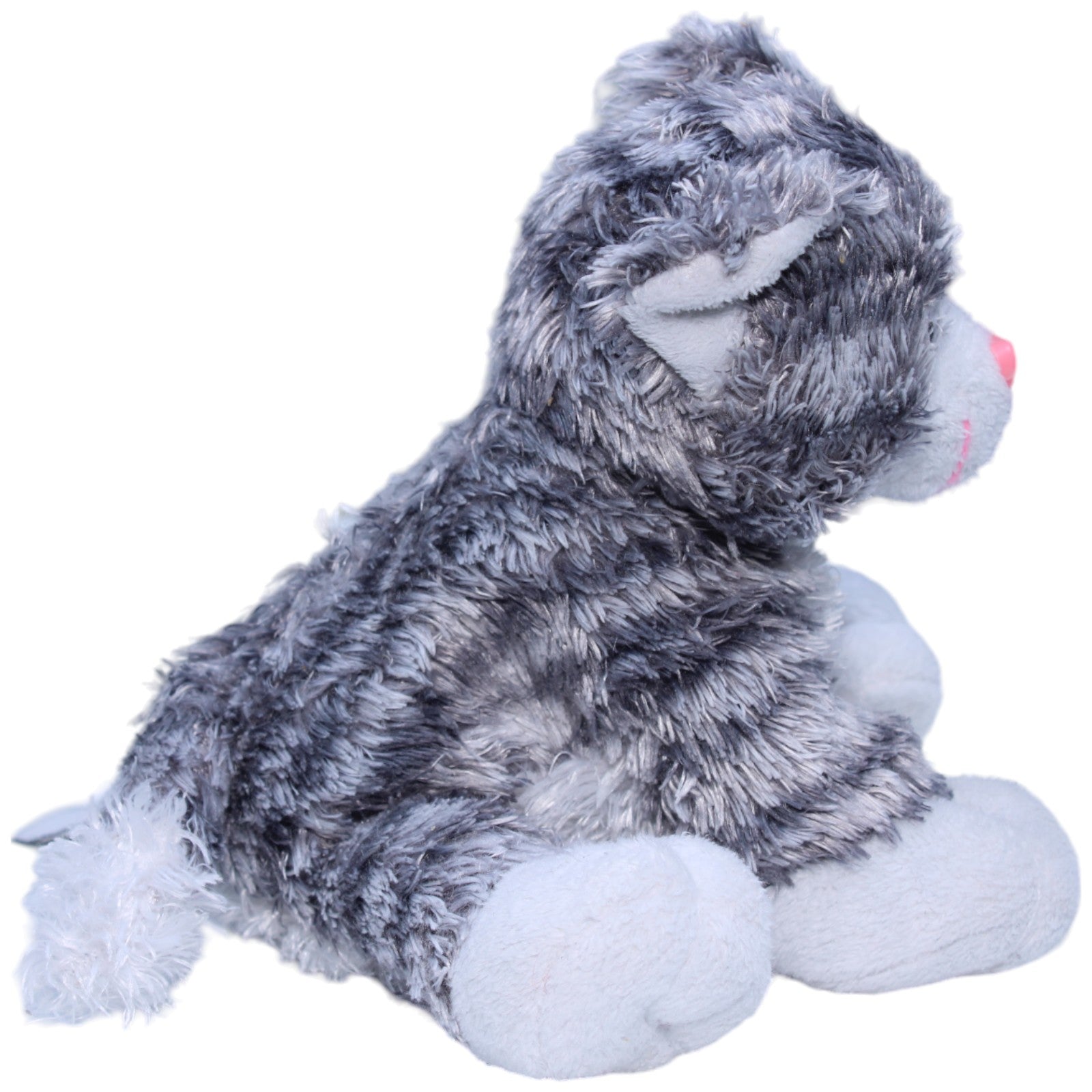 1233928 Besttoy Katzen Baby grau, gestreift Kuscheltier Kumpel Leo Gebraucht Kitten