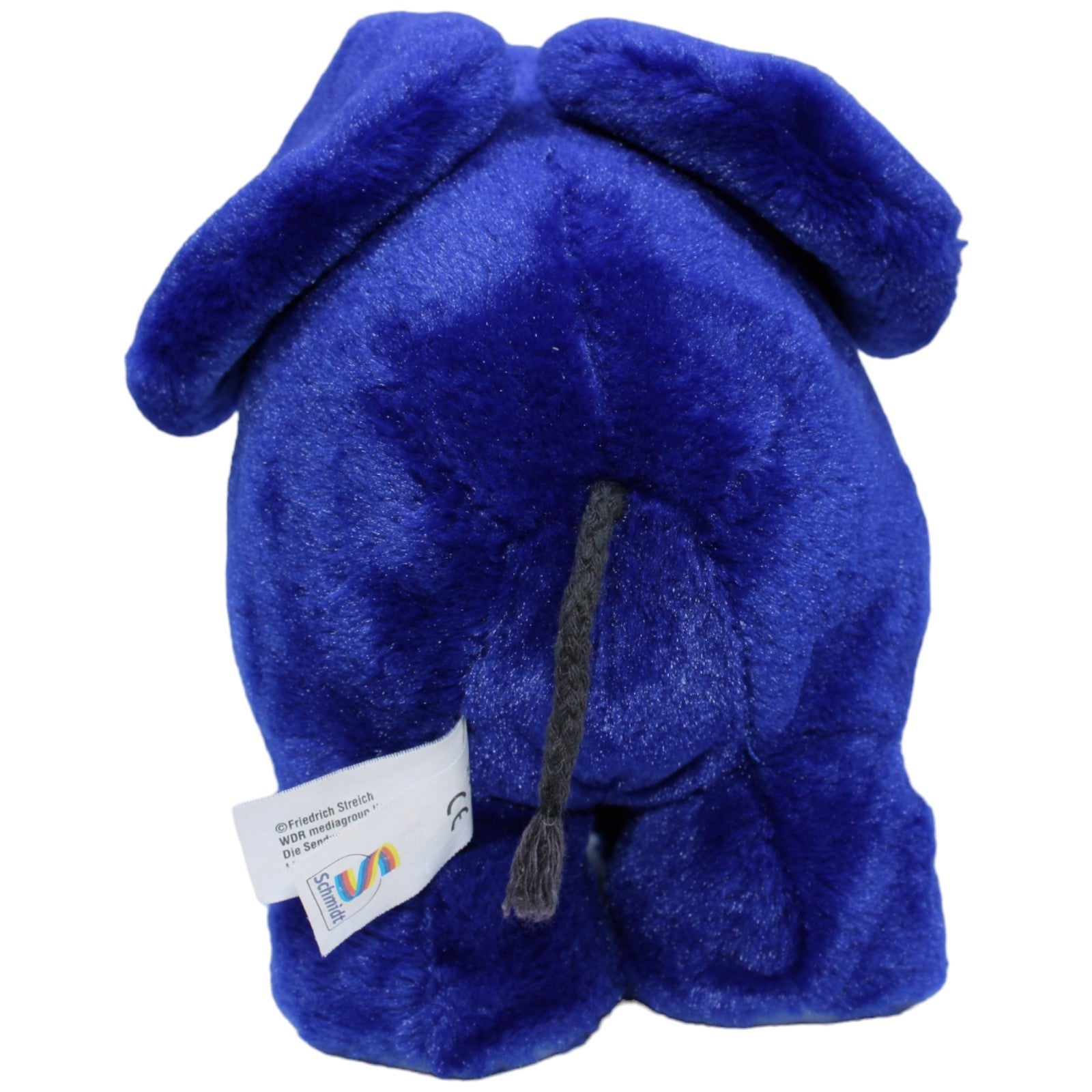 1233944 Schmidt Der kleine blaue Elefant aus Die Sendung mit der Maus Kuscheltier Kumpel Leo Gebraucht