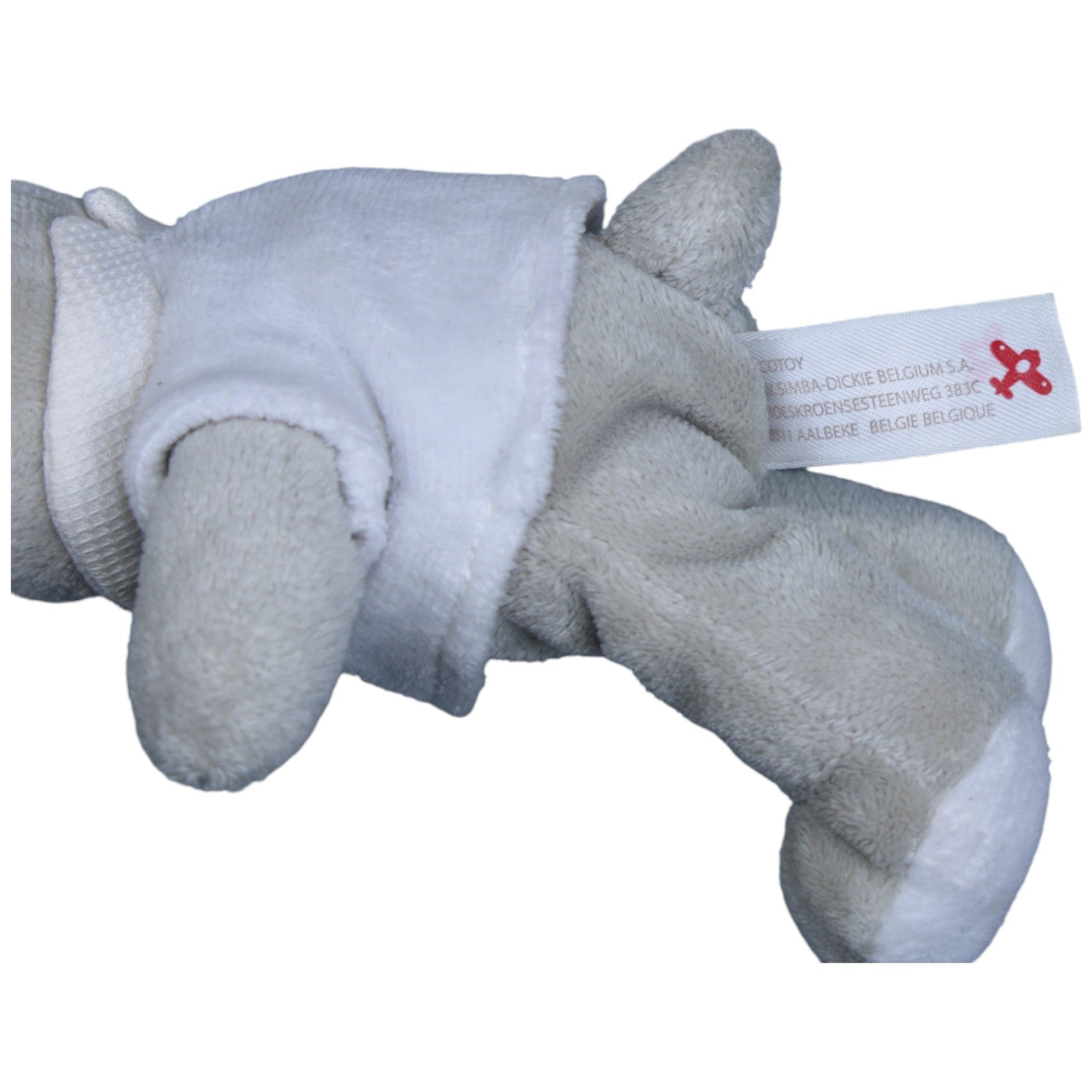 1233951 Nicotoy Mini-Teddybär mit Shirt, beige Kuscheltier Kumpel Leo Gebraucht