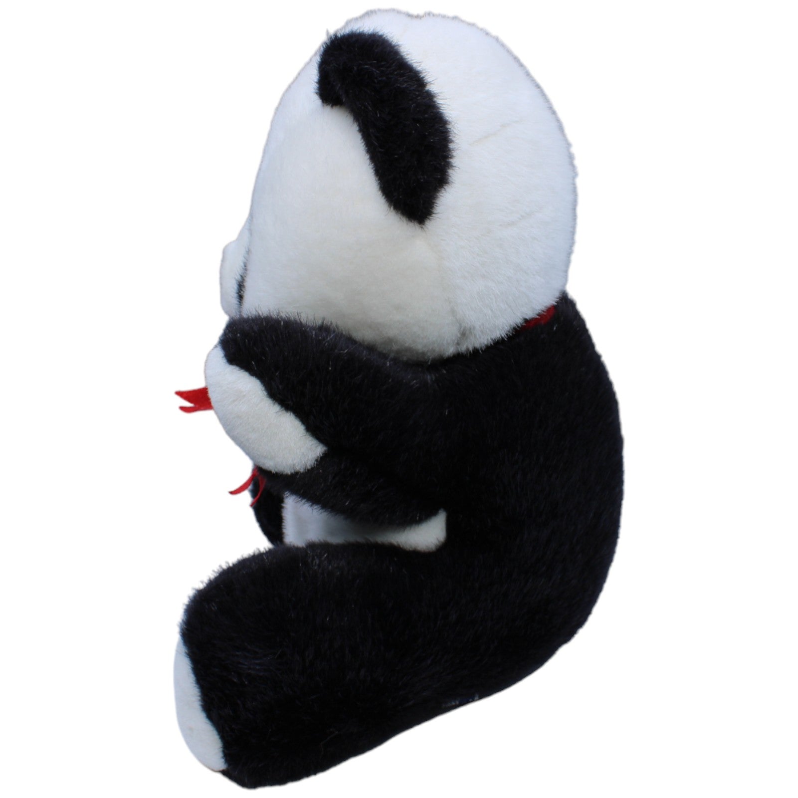 1233972 Heunec Panda mit Schleife, sitzend Kuscheltier Kumpel Leo Gebraucht