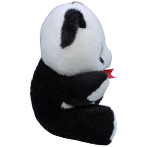 1233972 Heunec Panda mit Schleife, sitzend Kuscheltier Kumpel Leo Gebraucht