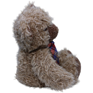 1233973 Mary Meyer Vintage Teddybär mit karierter Schleife Kuscheltier Kumpel Leo Gebraucht