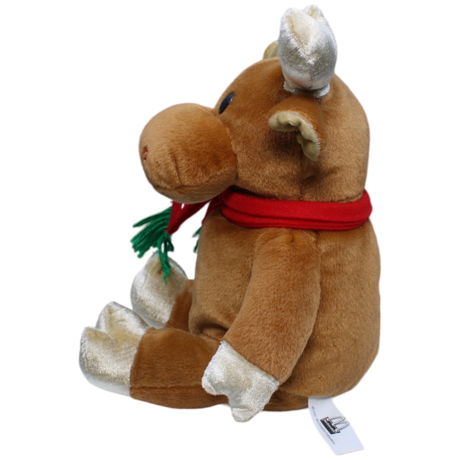 1233986 McDonald's Vintage, Singendes Rentier Rudolph Kuscheltier Kumpel Leo Gebraucht Vintage