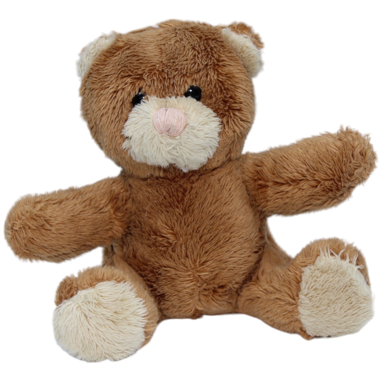 1233990 Heunec Teddybär klein, braun Kuscheltier Kumpel Leo Bär Gebraucht