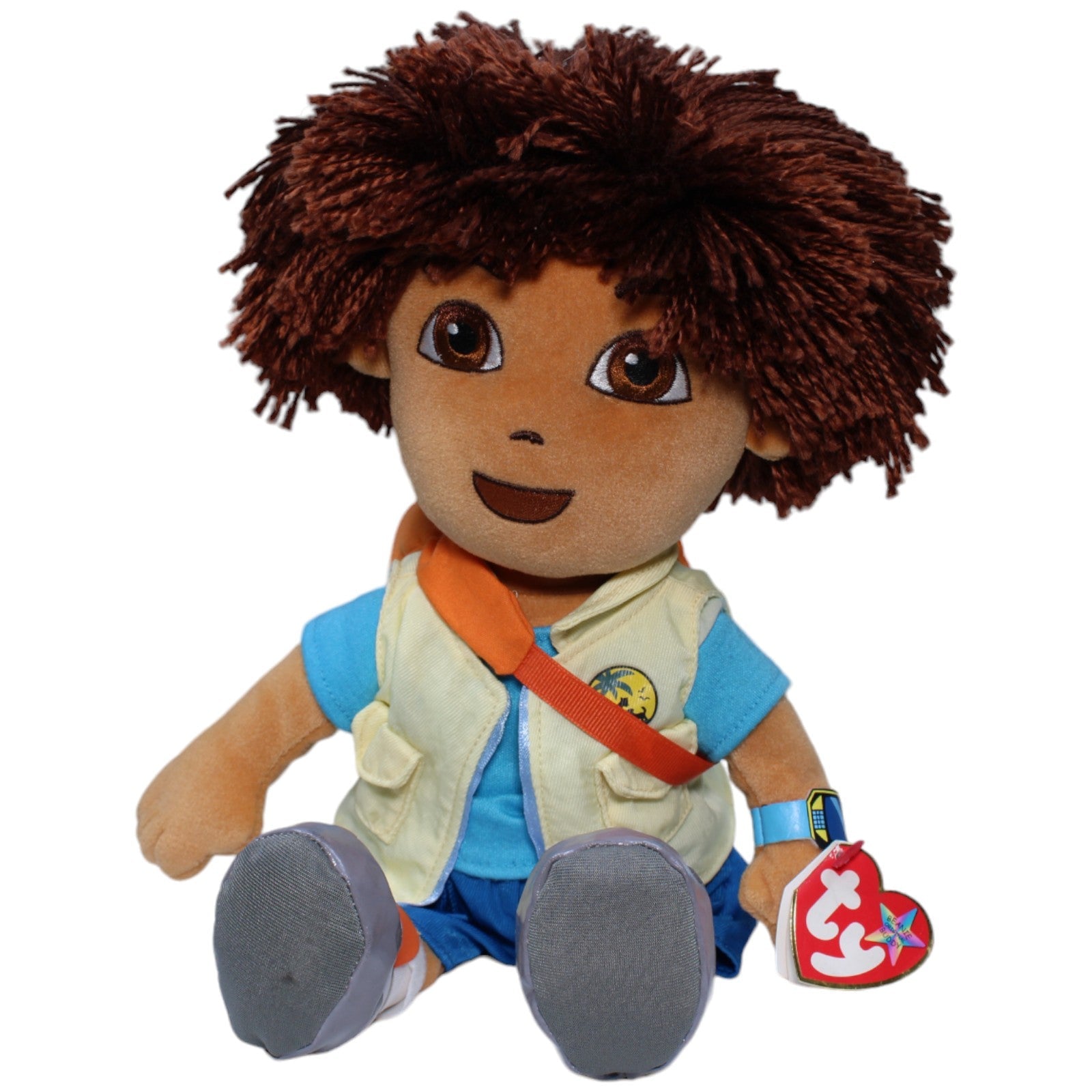 1233995 TY Diego von Nick Junior Go Diego Go Plüschfigur Kumpel Leo neu Nickelodeon