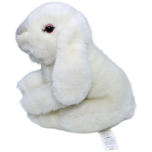 1234003 Geoffrey Toys "R" Us Schneehase, sitzend Kuscheltier Kumpel Leo Gebraucht Hase