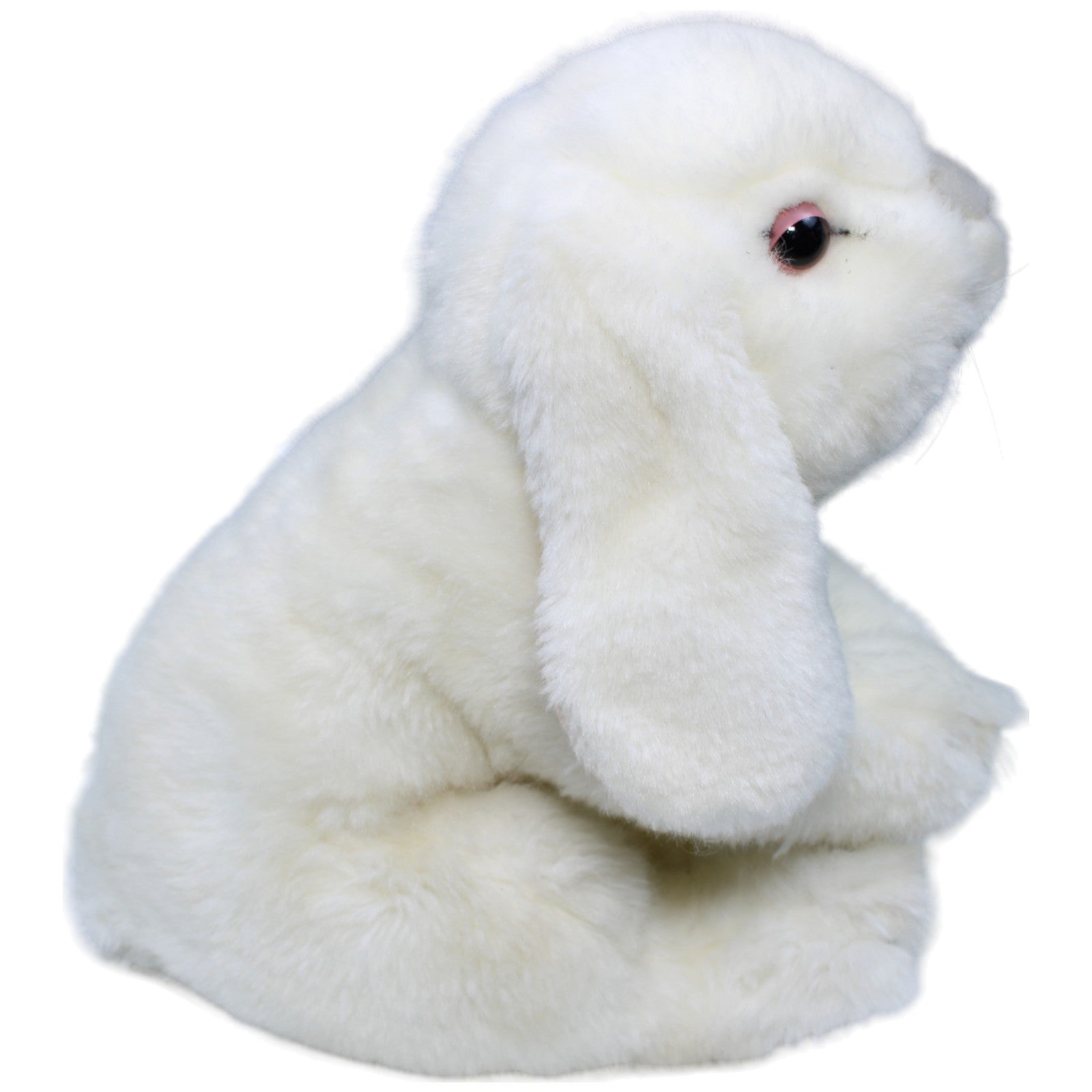 1234003 Geoffrey Toys "R" Us Schneehase, sitzend Kuscheltier Kumpel Leo Gebraucht Hase