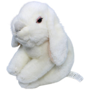 1234003 Geoffrey Toys "R" Us Schneehase, sitzend Kuscheltier Kumpel Leo Gebraucht Hase