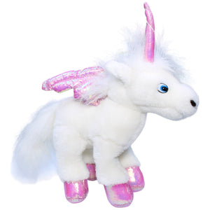 1234035 Kaufmann Pegasus Einhorn mit rosa Flügeln Kuscheltier Kumpel Leo Fantasy Gebraucht