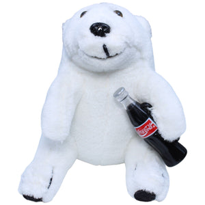 1234038 Coca Cola Eisbär mit Flasche Kuscheltier Kumpel Leo Gebraucht