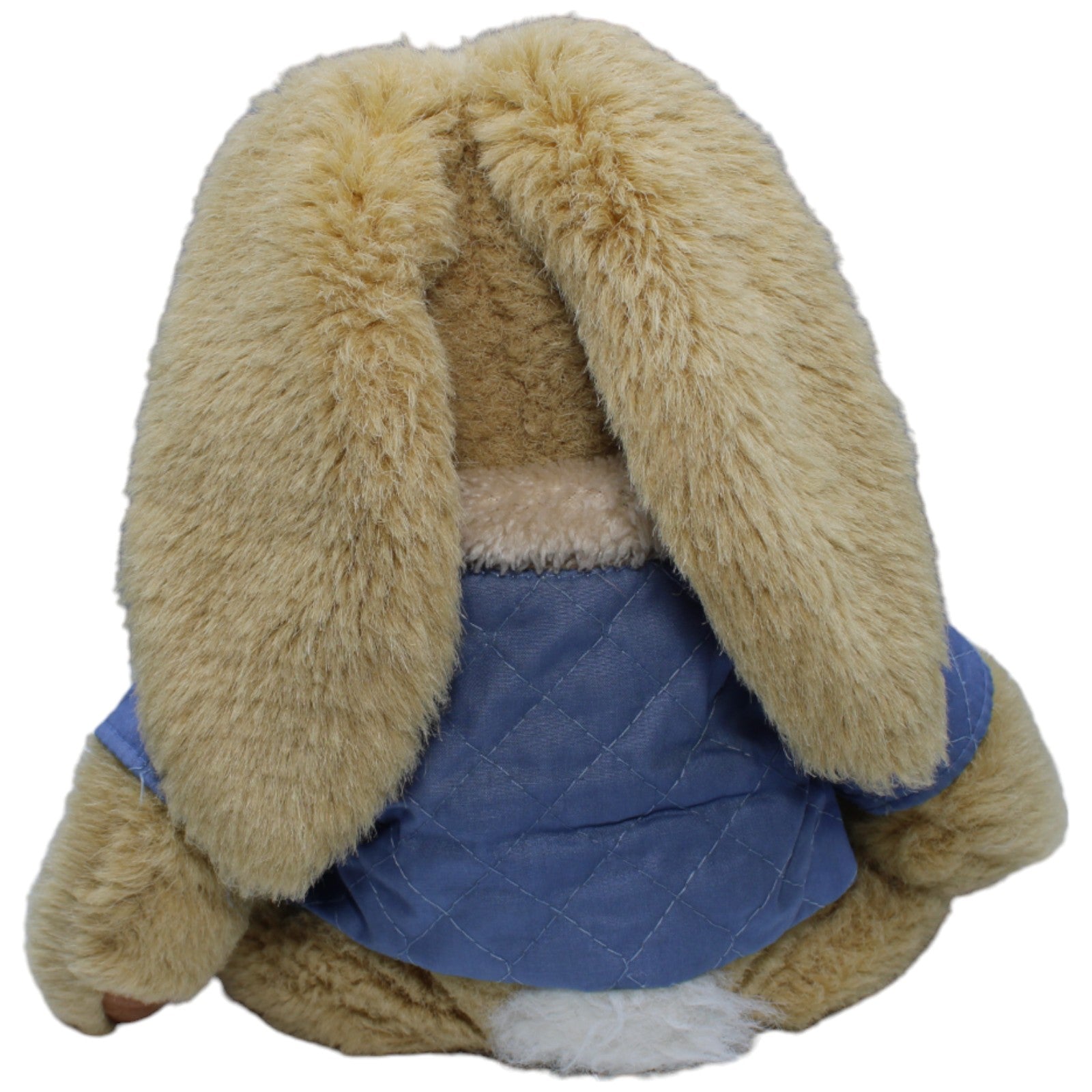 1234065 Tchibo Vintage Hase mit blauer Jacke Kuscheltier Kumpel Leo Gebraucht Kaninchen TCM