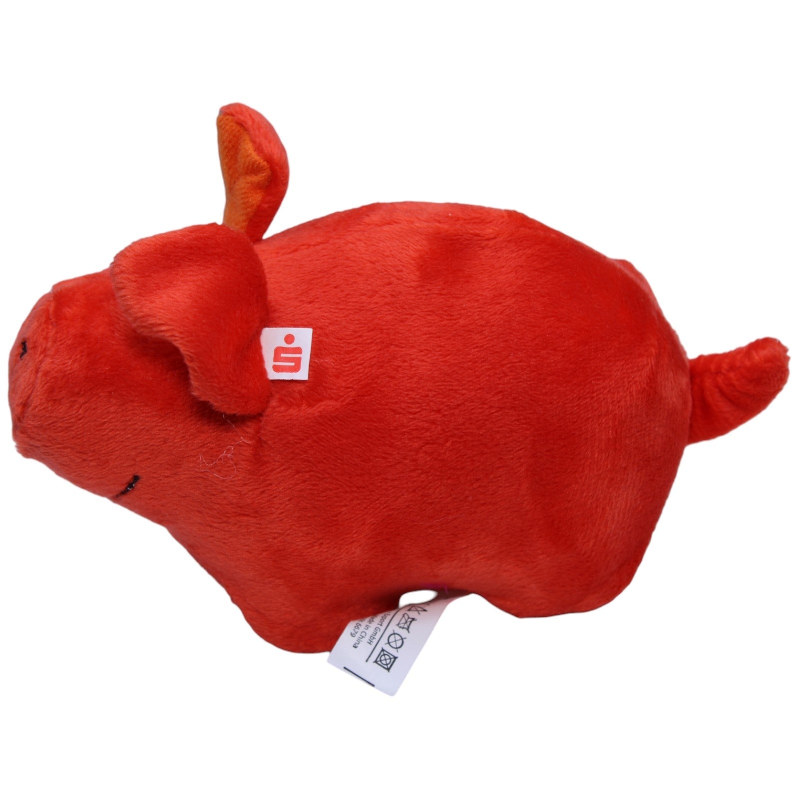 1234070 Unbekannt Sparkasse Schwein, rot Kuscheltier Kumpel Leo Gebraucht