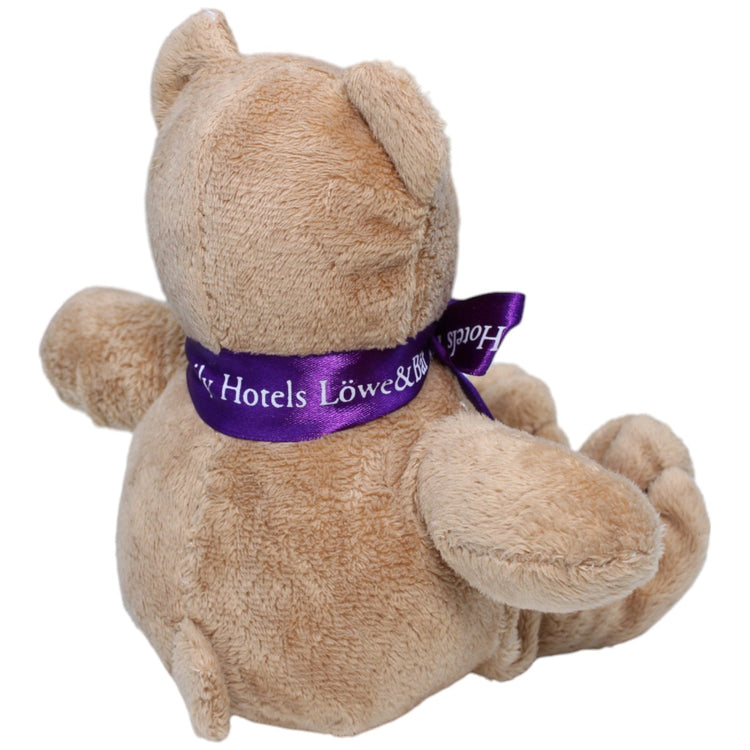 1234082 A. Hausmann GmbH Leading Family Hotels Löwe & Bär, Teddybär mit lila Schleife Kuscheltier Kumpel Leo Bär Gebraucht Teddy