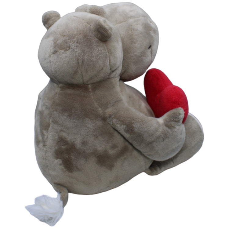 1234094 NICI XL Nilpferd Love mit Herz Kuscheltier Kumpel Leo Gebraucht