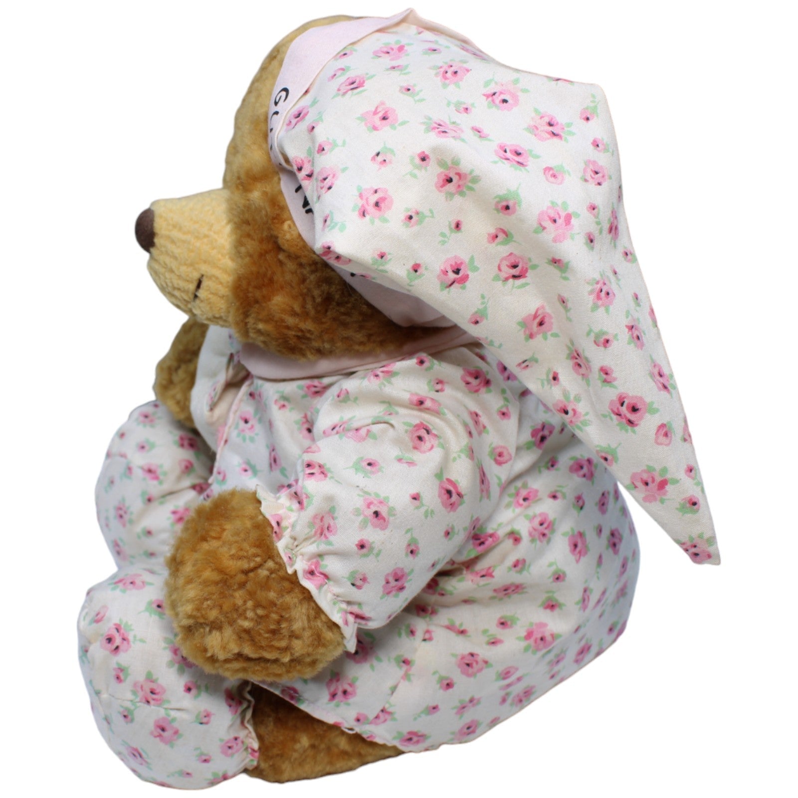 1234104 Kuschelwuschel Teddybär mit Nachthemd und Schlafmütze "Gute Nacht" Kuscheltier Kumpel Leo Bär Gebraucht