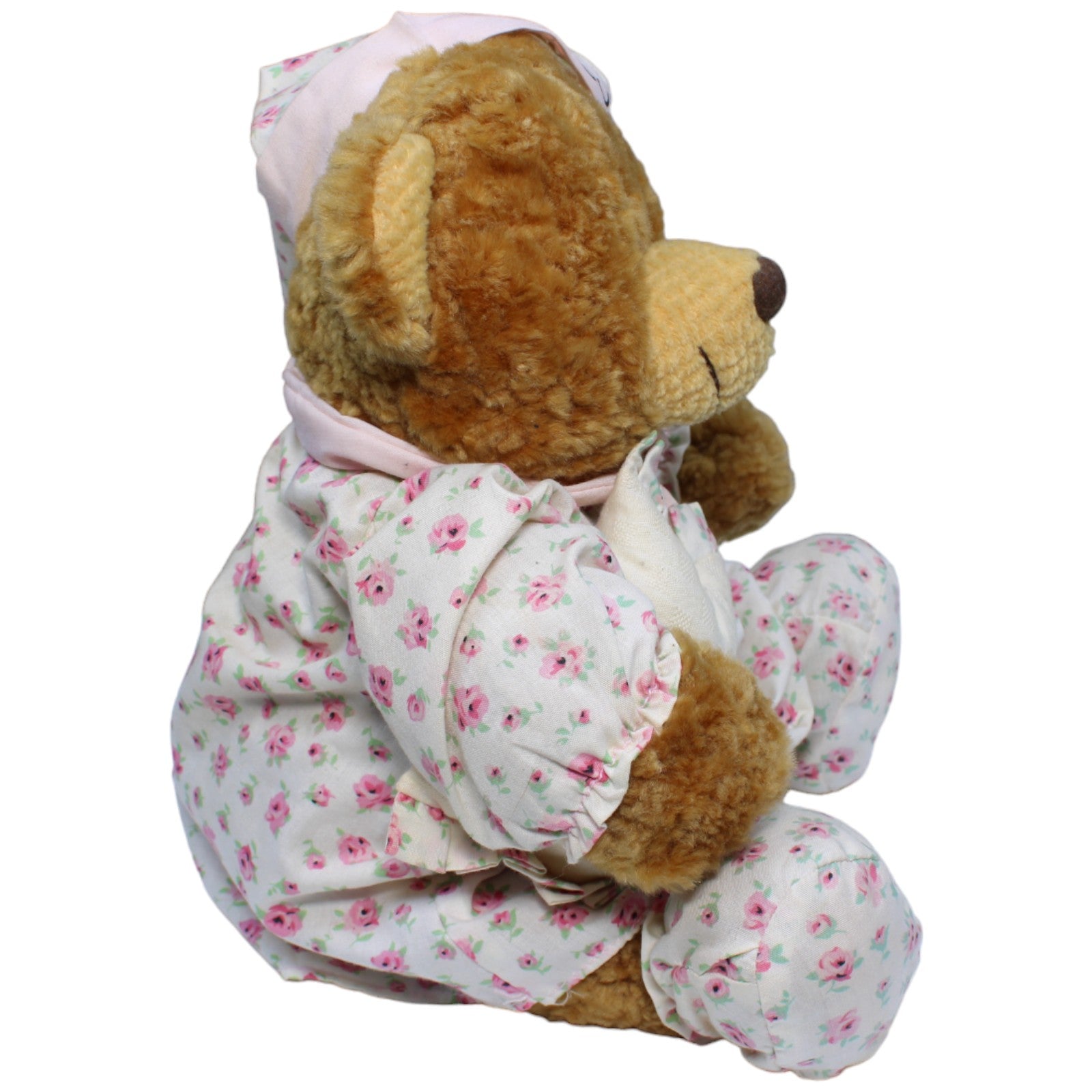 1234104 Kuschelwuschel Teddybär mit Nachthemd und Schlafmütze "Gute Nacht" Kuscheltier Kumpel Leo Bär Gebraucht