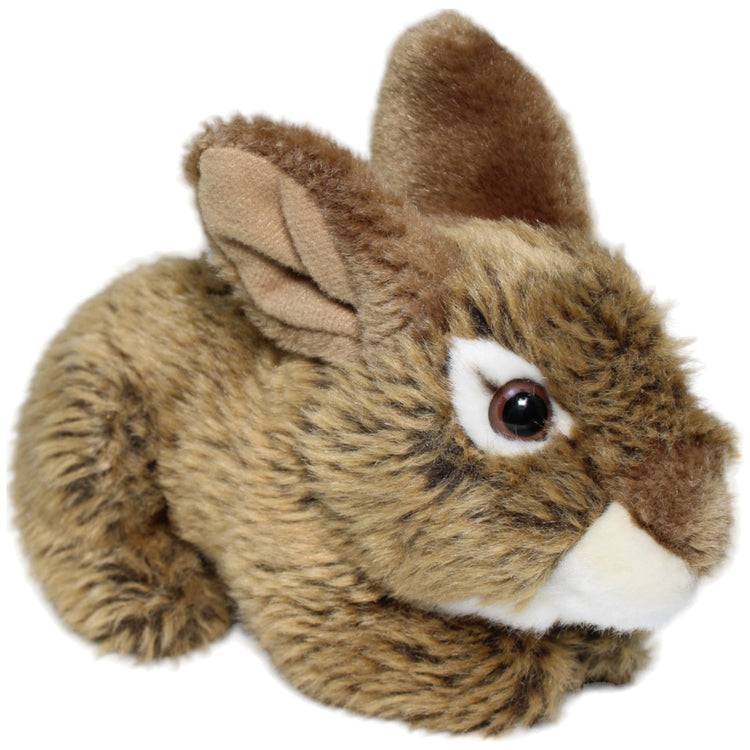 1234107 Teddy-Hermann Hase liegend, braun Kuscheltier Kumpel Leo Gebraucht