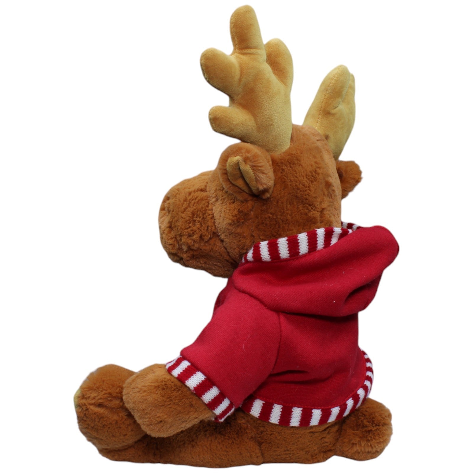 1234114 Besttoy XL Weihnachtselch mit Pulli "Let it snow" Kuscheltier Kumpel Leo Elch Gebraucht Weihnachten