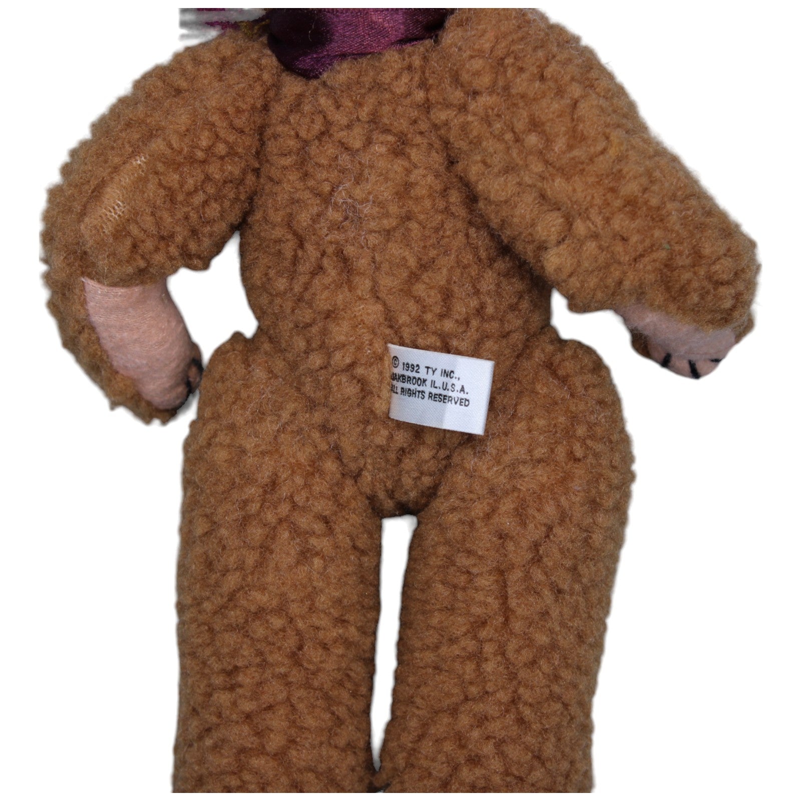 1234121 TY Vintage Teddybär mit beweglichen Gliedern Kuscheltier Kumpel Leo Gebraucht