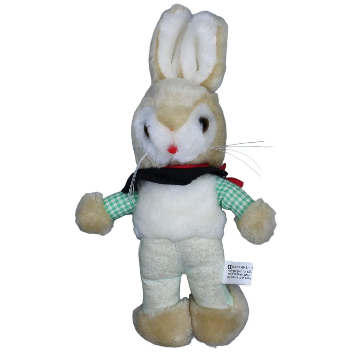 1234144 Windel Vintage Patchwork-Hase mit Halstuch Kuscheltier Kumpel Leo Gebraucht
