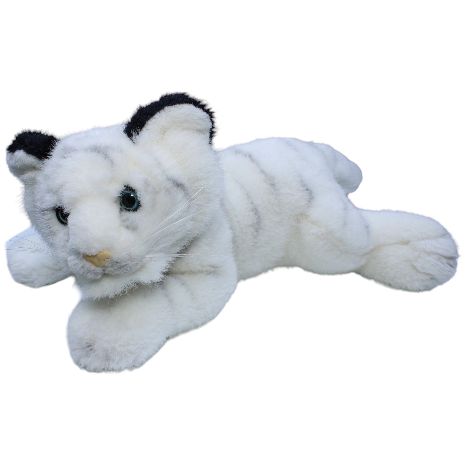 1234155 Kuschelwuschel Weißer Tiger, liegend Kuscheltier Kumpel Leo Gebraucht