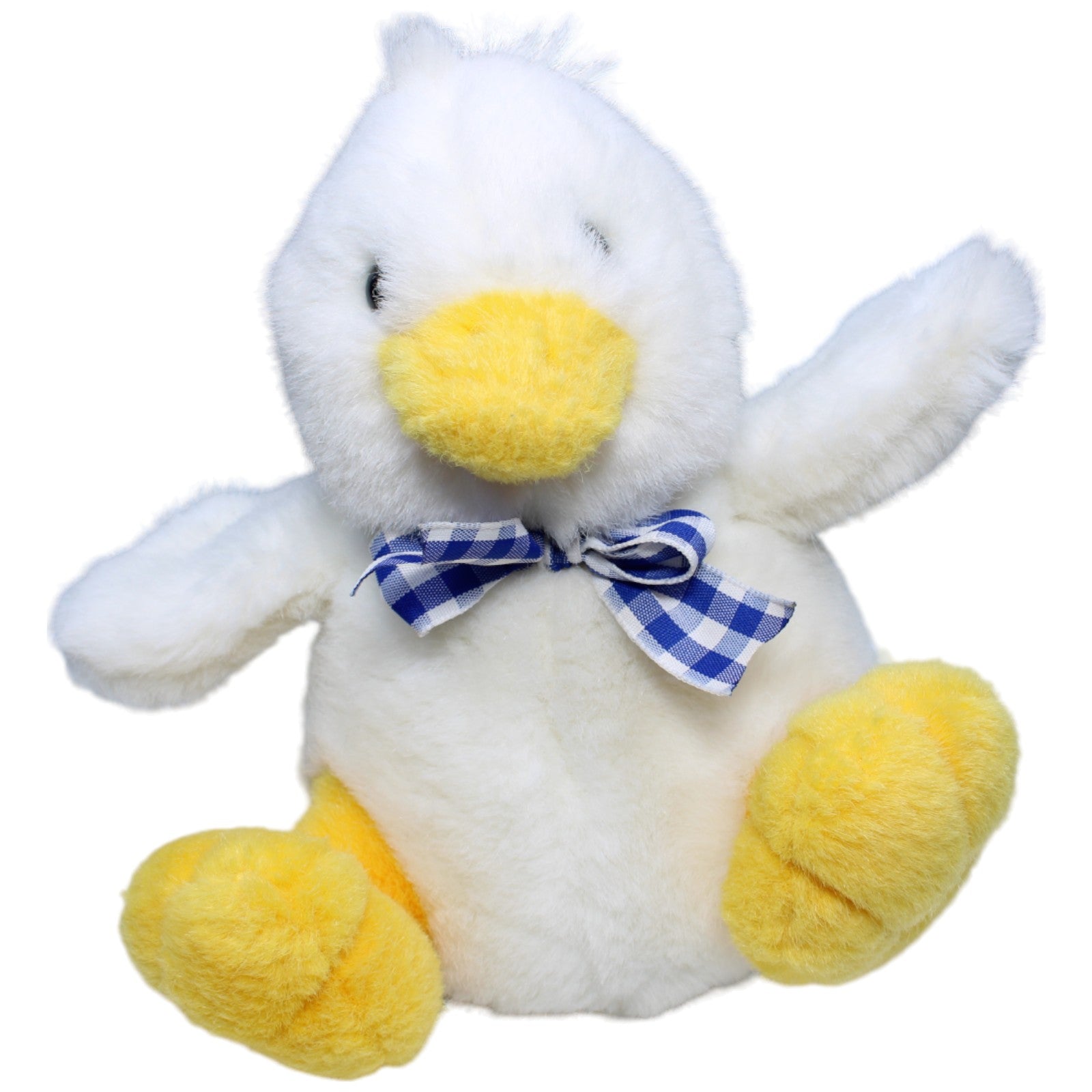 1234157 Amtoys Noukie's, Weiße Ente mit Schleife Kuscheltier Kumpel Leo Gebraucht