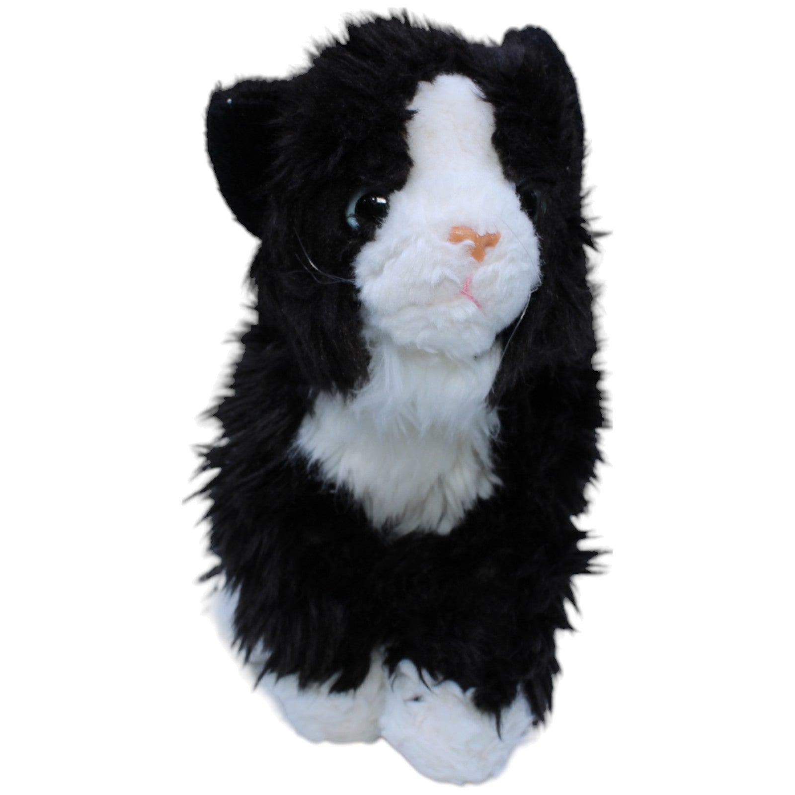 1234162 Besttoy Katzen Baby, schwarz-weiß Kuscheltier Kumpel Leo Gebraucht Kitten