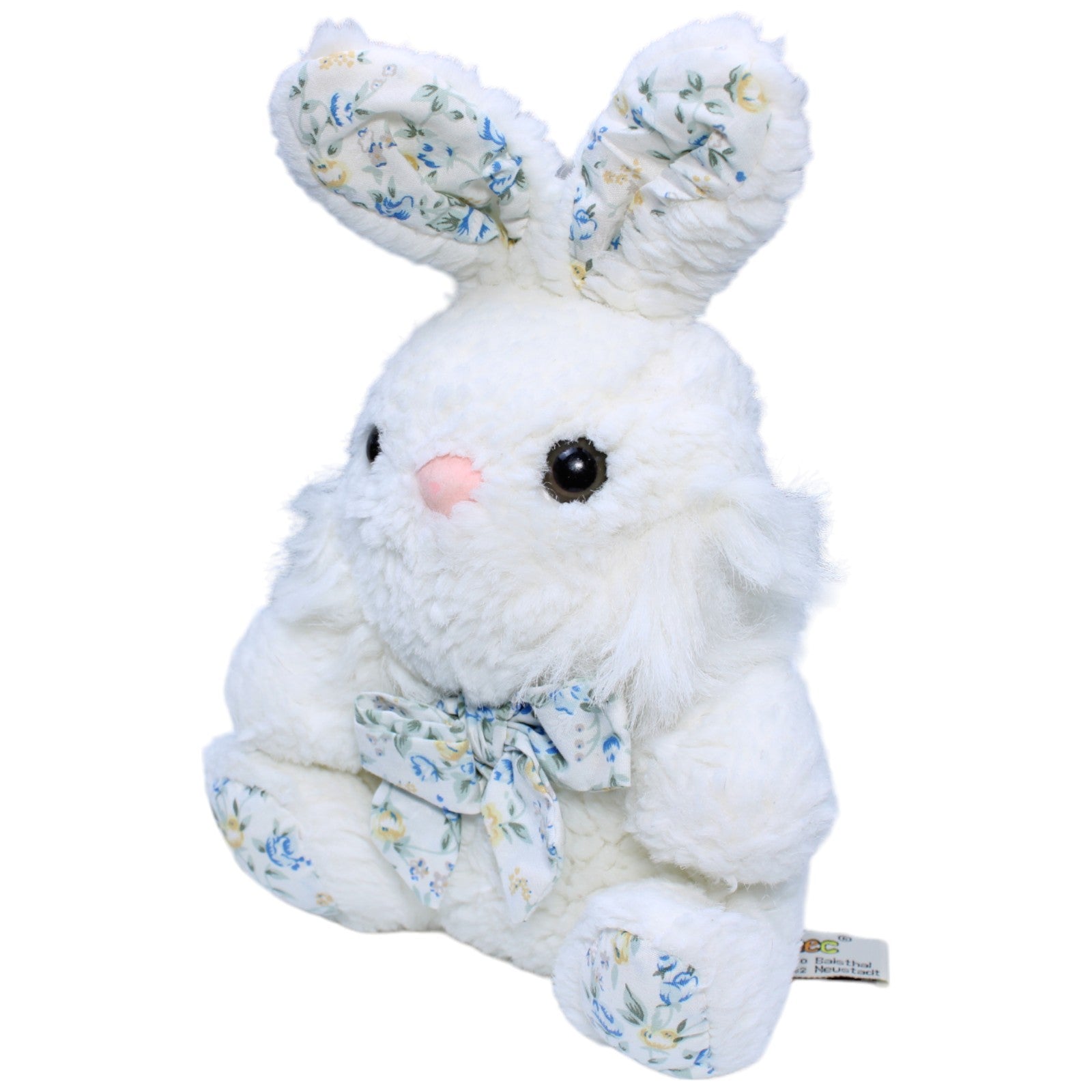 1234167 Heunec Vintage Hase mit Schleife Kuscheltier Kumpel Leo Gebraucht Vintage