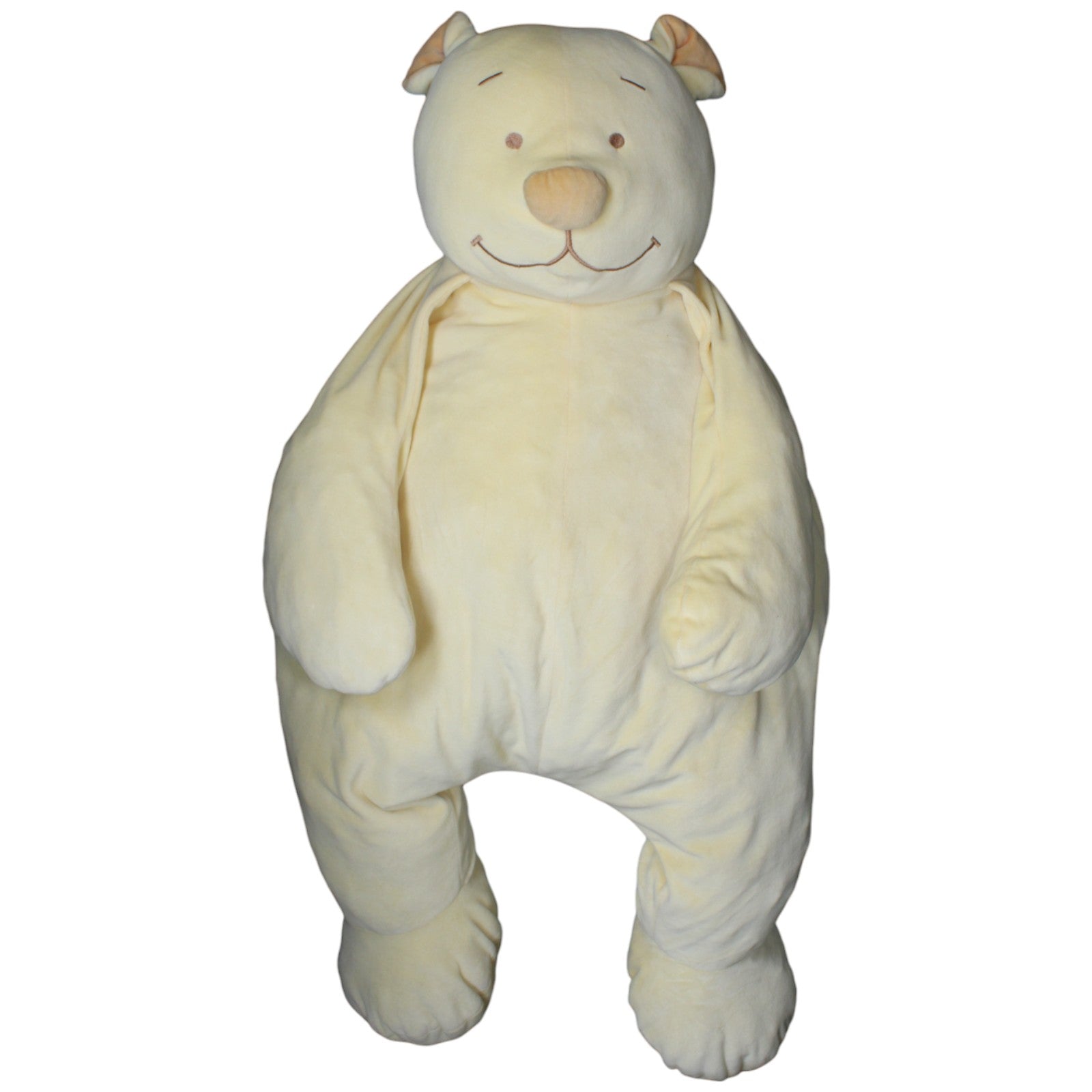 1234187 Amtoys Noukie's, Vintage XXL Bär gelb Kuscheltier Kumpel Leo Gebraucht