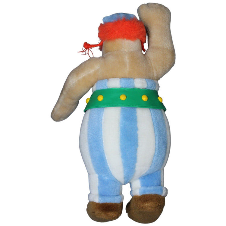 1234188 Michael Mühleck Vintage XL Obelix aus Asterix Plüschfigur Kumpel Leo Gebraucht