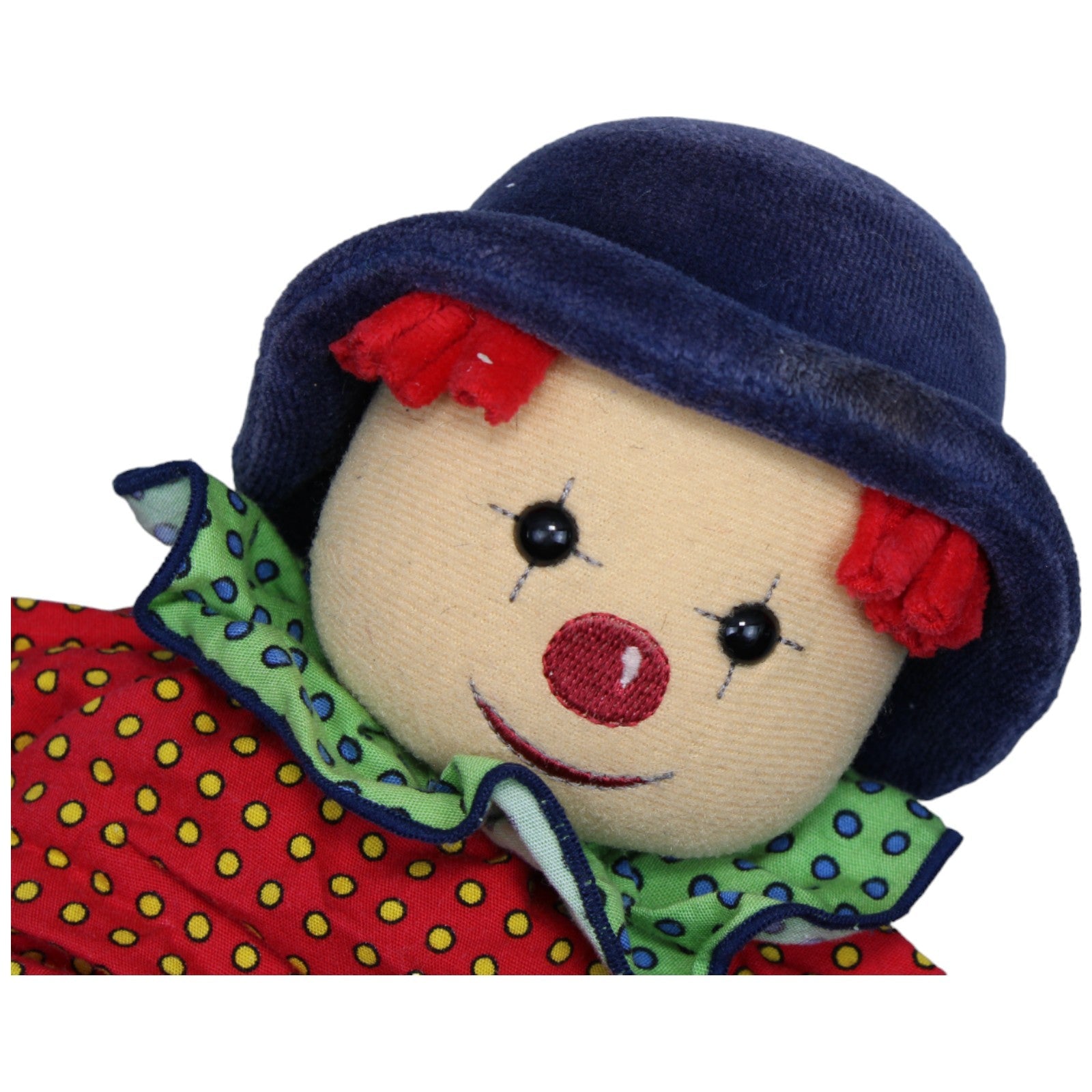 1234197 Sterntaler Vintage Kicher-Clown Puppe Kumpel Leo Gebraucht