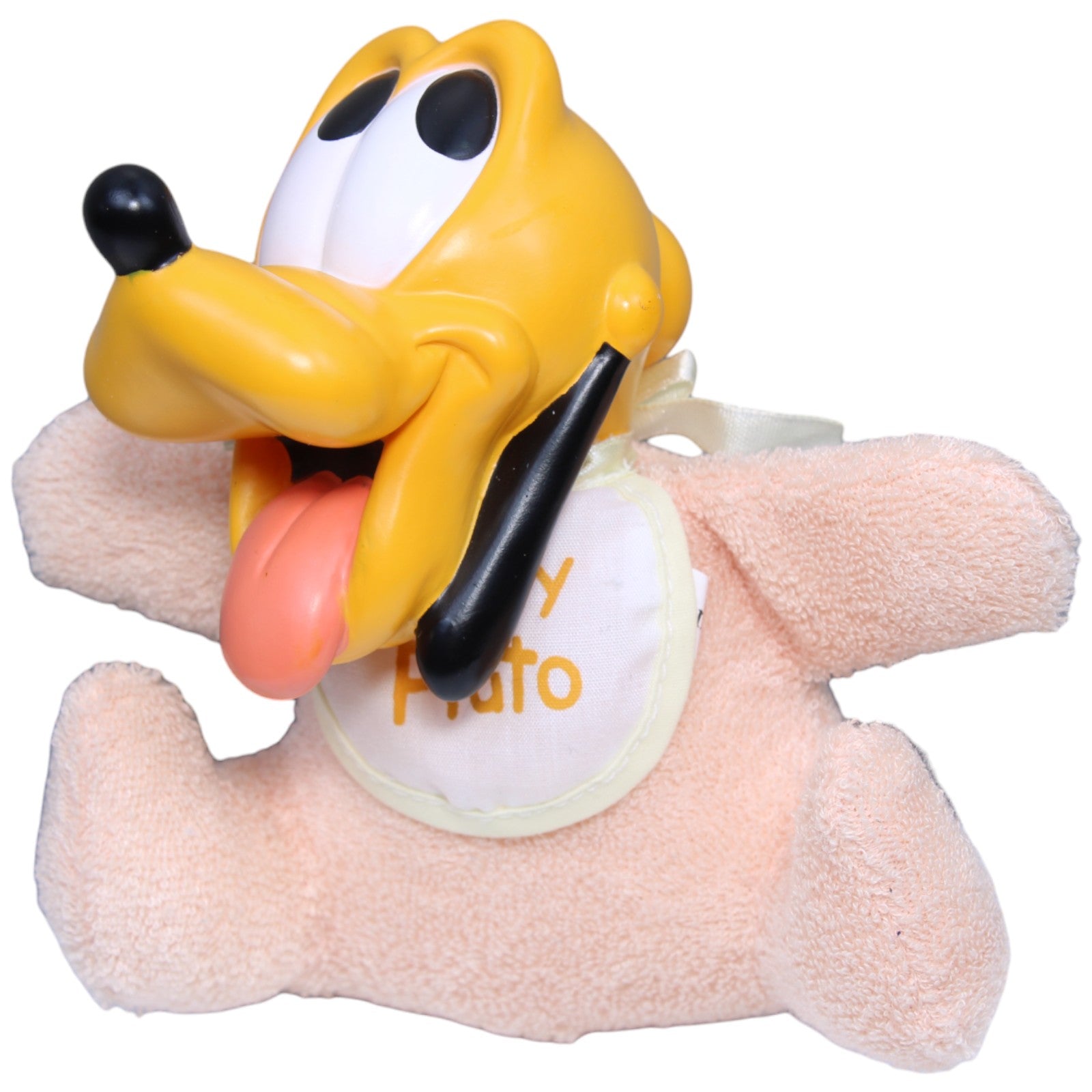 1234205 Disney Disney Baby Pluto mit Latz Kuscheltier Kumpel Leo Disney Gebraucht Vintage