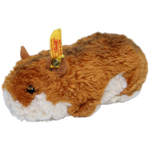 1234212 Steiff Meerschweinchen, braun Kuscheltier Kumpel Leo Gebraucht