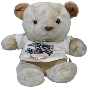 1234217 EBRA-GmbH Vintage Teddybär, Bruch Pilot Kuscheltier Kumpel Leo Bär Gebraucht Teddy