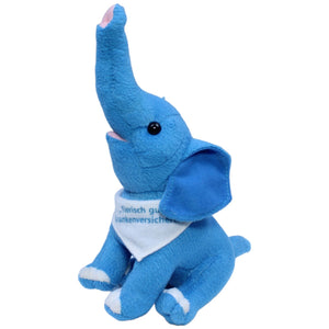 1234235 Art Surprise Barmenia Versicherungen Elefant, blau Kuscheltier Kumpel Leo Gebraucht