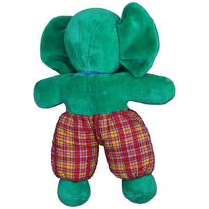 1234267 Sterntaler Vintage Elefant mit Rassel, grün Kuscheltier Kumpel Leo Gebraucht