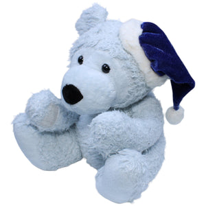 1234290 Kuschelwuschel Teddybär mit blauer Zipfelmütze Kuscheltier Kumpel Leo Bär Gebraucht Teddy