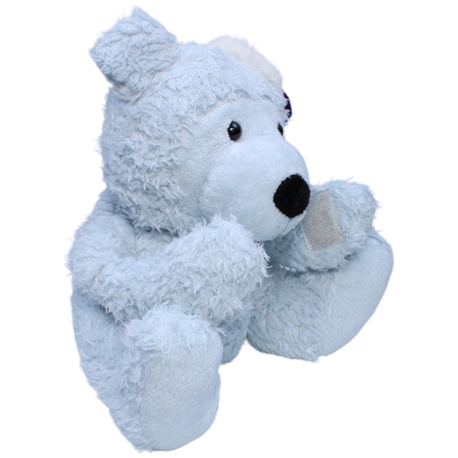 1234290 Kuschelwuschel Teddybär mit blauer Zipfelmütze Kuscheltier Kumpel Leo Bär Gebraucht Teddy