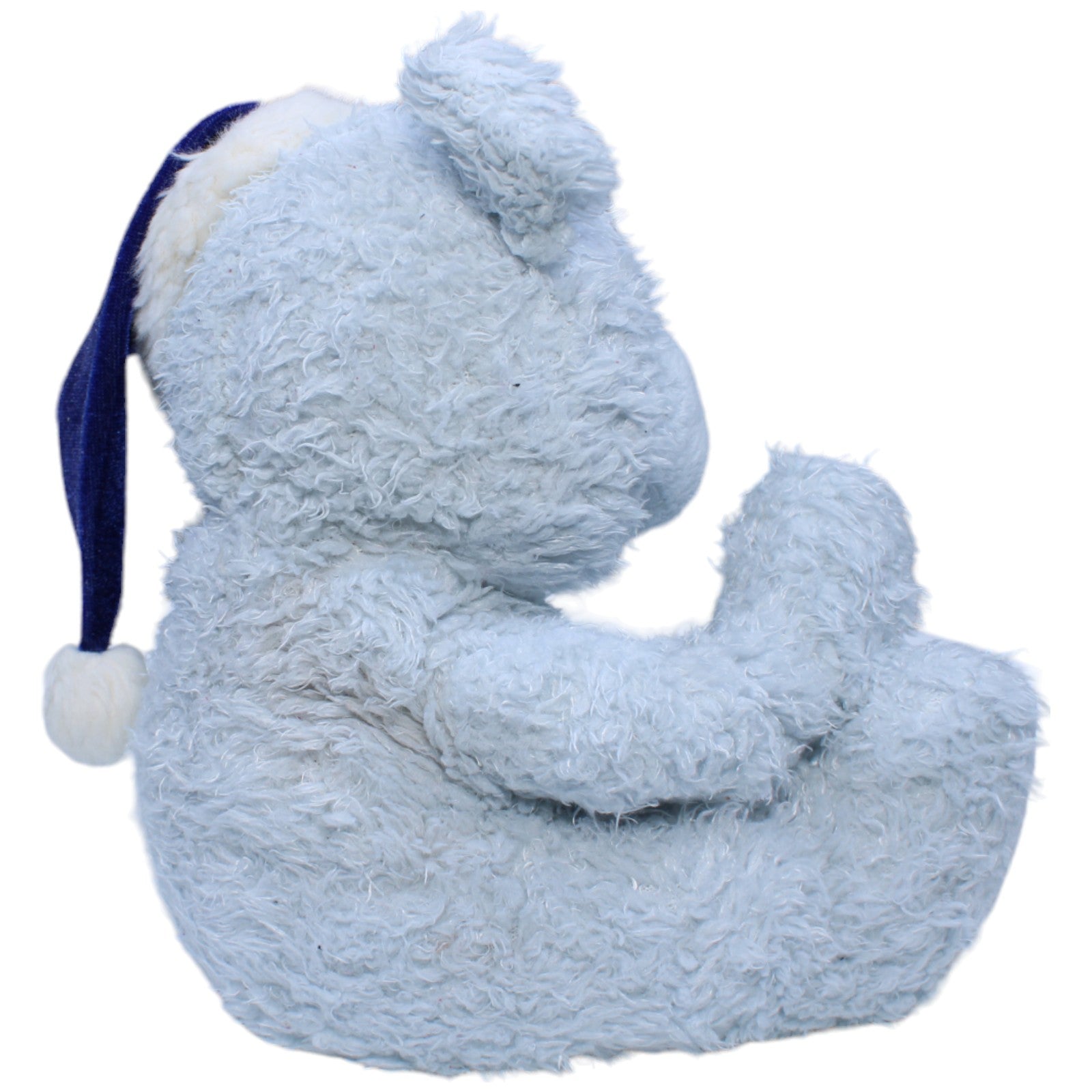 1234290 Kuschelwuschel Teddybär mit blauer Zipfelmütze Kuscheltier Kumpel Leo Bär Gebraucht Teddy