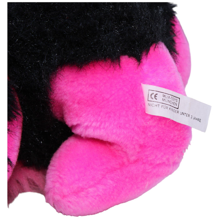 1234294 MLM Toys Vogel sitzend, pink-schwarz Kuscheltier Kumpel Leo Gebraucht