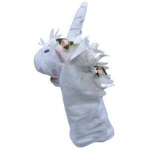 1234301 IKEA Handpuppe, Einhorn FANTASIVÄRLD Handpuppe Kumpel Leo Gebraucht