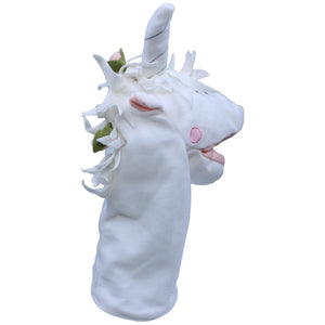 1234301 IKEA Handpuppe, Einhorn FANTASIVÄRLD Handpuppe Kumpel Leo Gebraucht