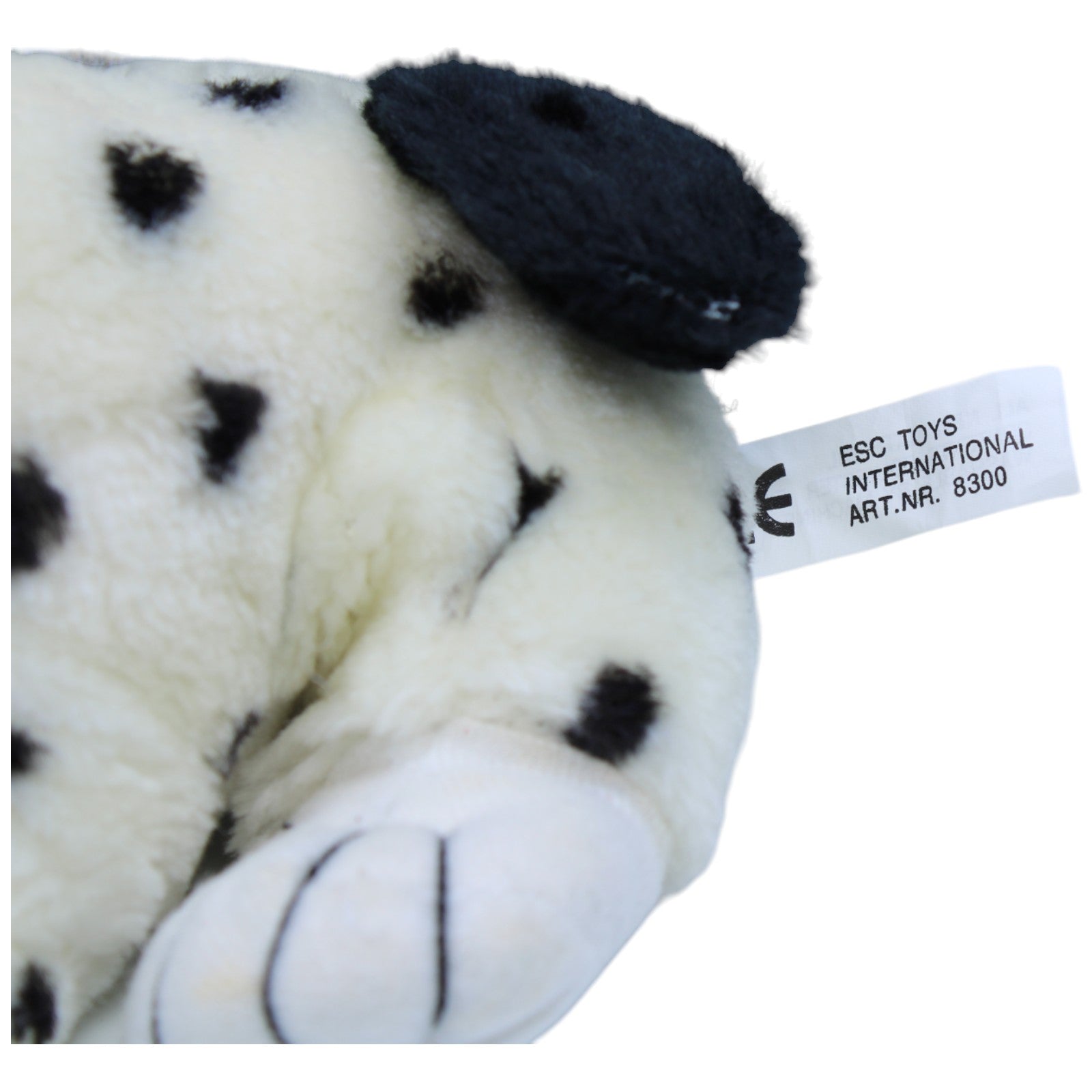 1234303 ESC Toys Hund, Dalmatiner mit Schleife Kuscheltier Kumpel Leo Gebraucht