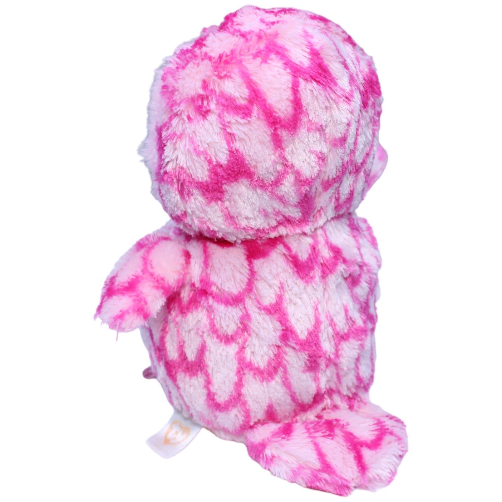 1234310 TY Eule, Pinky Kuscheltier Kumpel Leo Gebraucht Glubschi