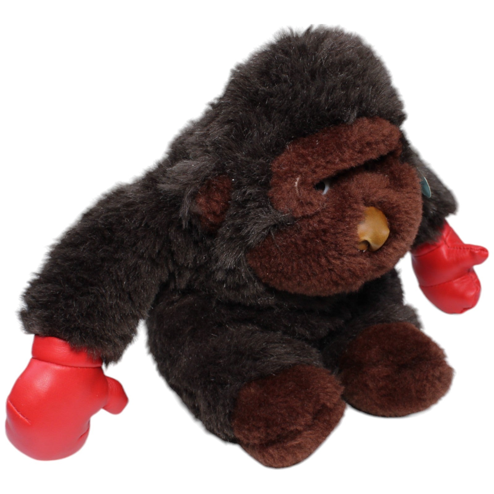 1234318 Euro Souvenirs Vintage Sunny Toys, Gorilla mit Boxhandschuhen Kuscheltier Kumpel Leo Gebraucht