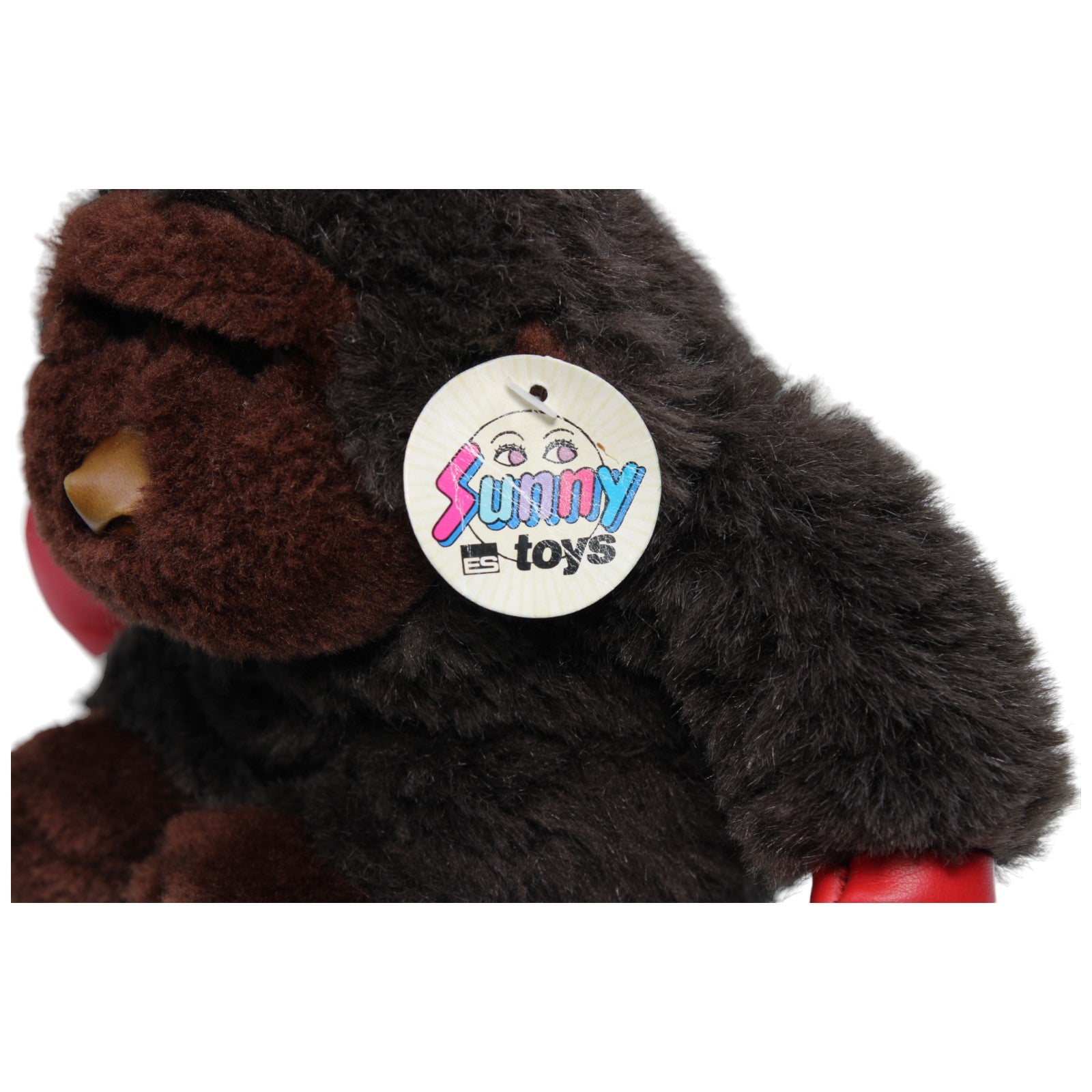 1234318 Euro Souvenirs Vintage Sunny Toys, Gorilla mit Boxhandschuhen Kuscheltier Kumpel Leo Gebraucht