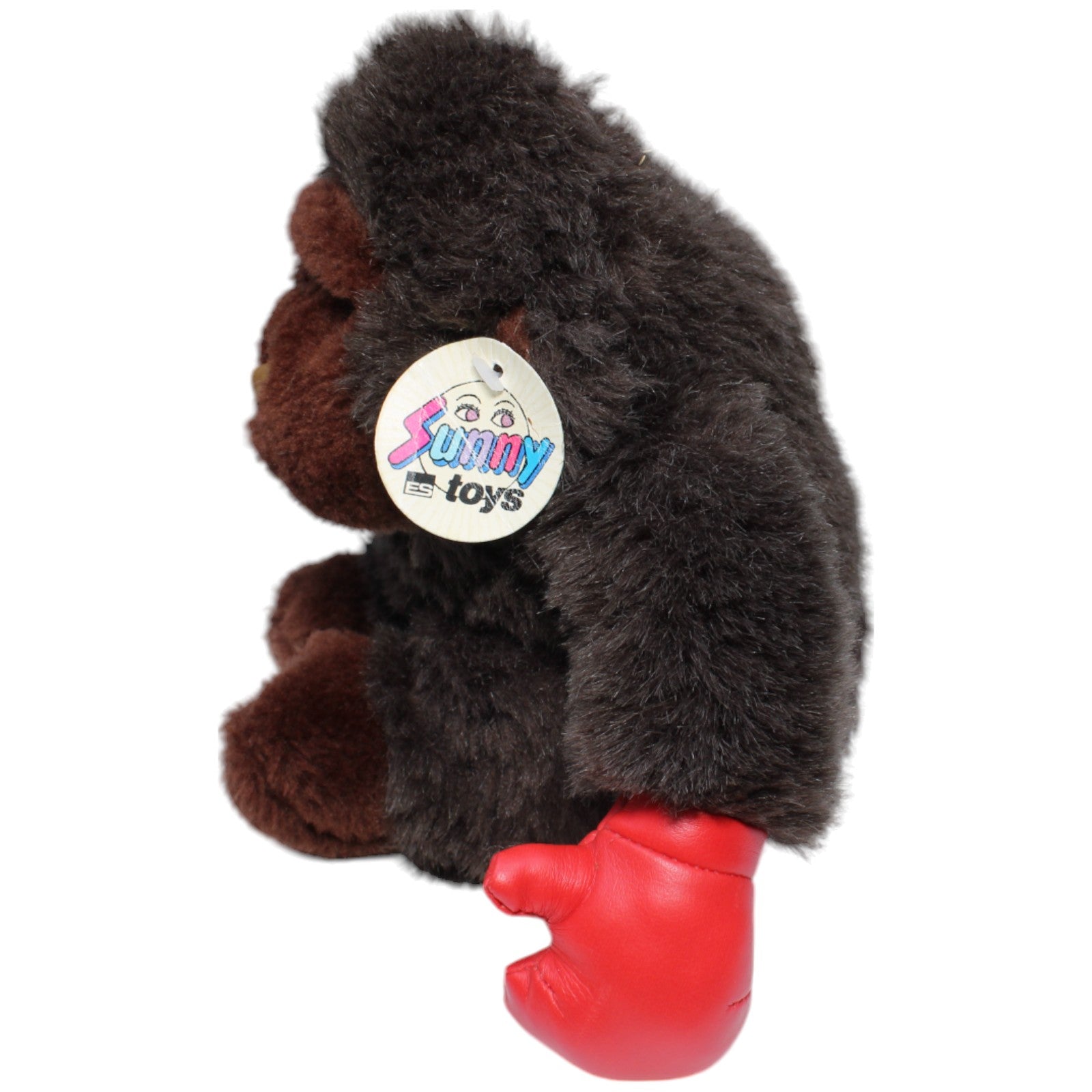 1234318 Euro Souvenirs Vintage Sunny Toys, Gorilla mit Boxhandschuhen Kuscheltier Kumpel Leo Gebraucht