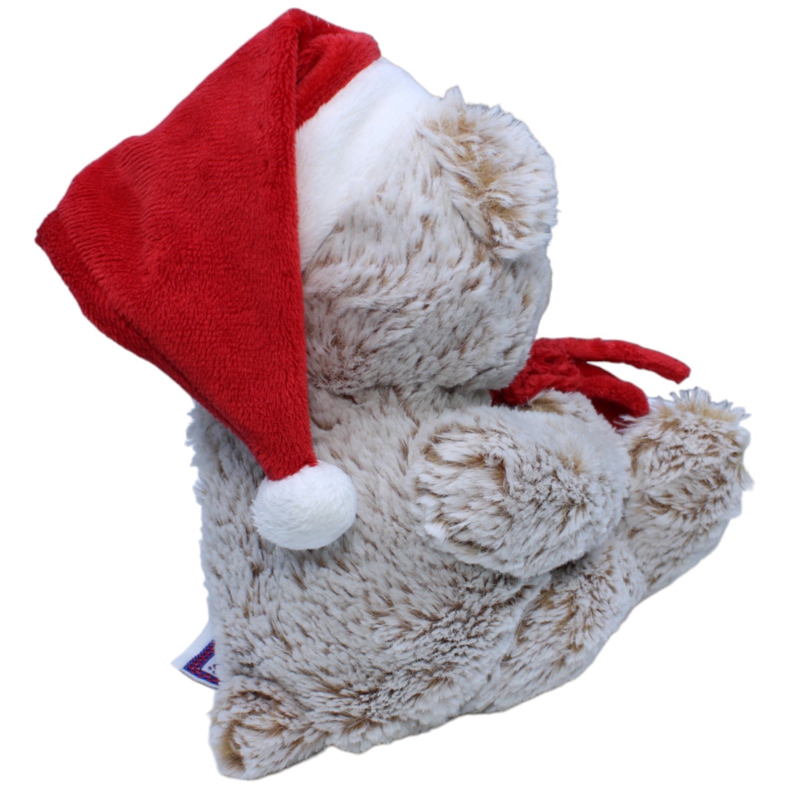 1234337 Kuschelwuschel Karstadt, Weihnachtlicher Bär mit Sack & Zipfelmütze Kuscheltier Kumpel Leo Bär Gebraucht Teddy